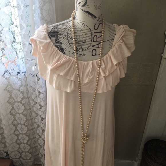 Two Hearts Maternity Tops - Beautiful cream colored maternity tunic